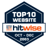 Hitwise Top 10 Award Winner