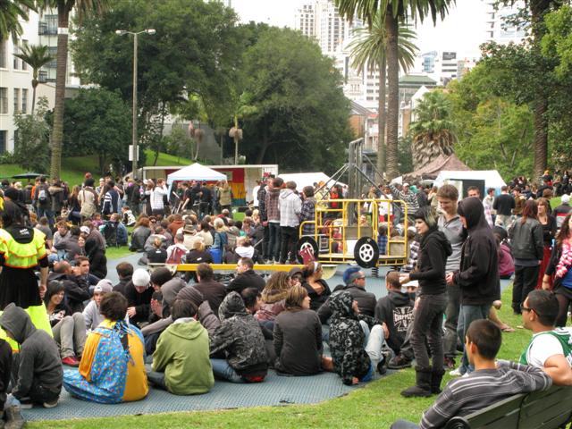 part of the crowd at 2008 J Day, come along and show your support